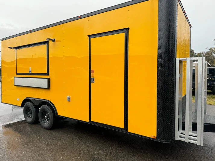 2024 8.5x20 Custom Food Concession Trailer – Tandem Axle, 84” Interior Height
