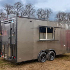 8.5×20 Fully Equipped Food Trailer – Mobile Kitchen Concession Trailer