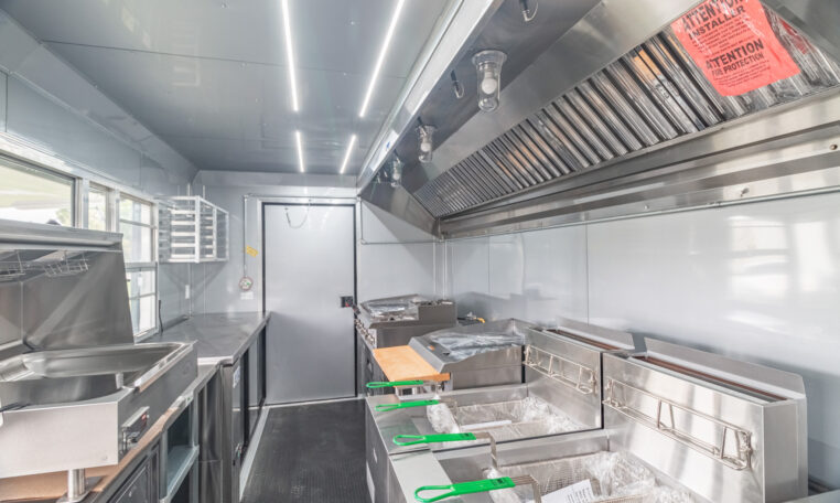 8.5×24 Fully Loaded Food Trailer – Mobile Kitchen Concession Trailer - Image 20