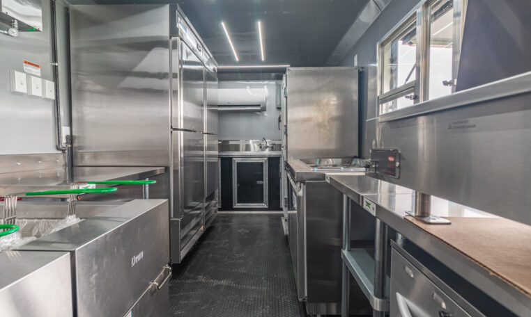 8.5×24 Fully Loaded Food Trailer – Mobile Kitchen Concession Trailer - Image 11