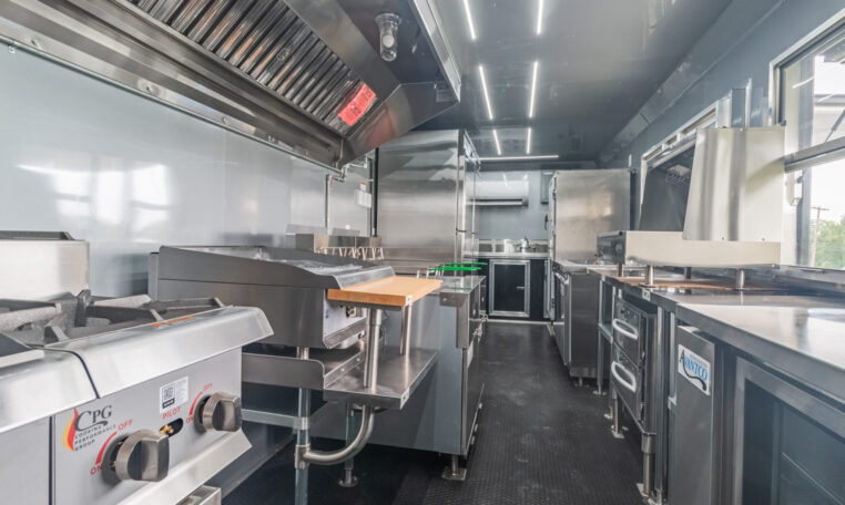 8.5×24 Fully Loaded Food Trailer – Mobile Kitchen Concession Trailer - Image 10