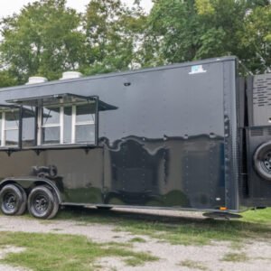 8.5×24 Fully Loaded Food Trailer – Mobile Kitchen Concession Trailer