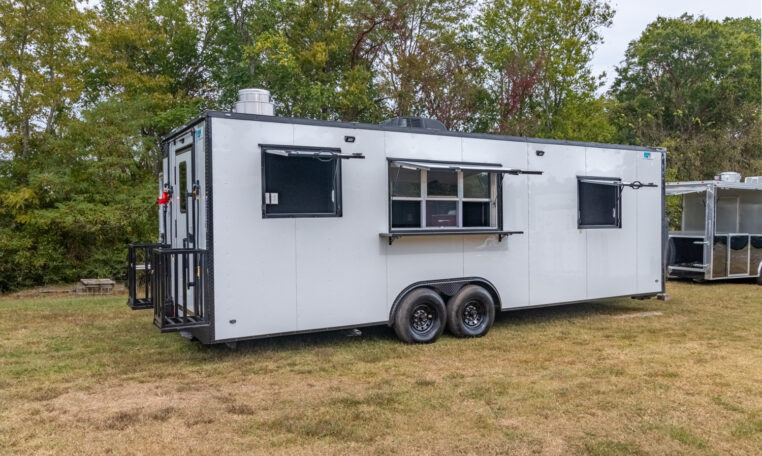 8.5×26 Fully Loaded Food Trailer – Mobile Kitchen Concession Trailer