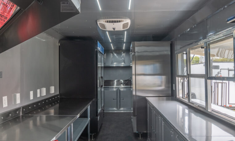 8.5×26 Fully Loaded Food Trailer – Mobile Kitchen Concession Trailer - Image 9