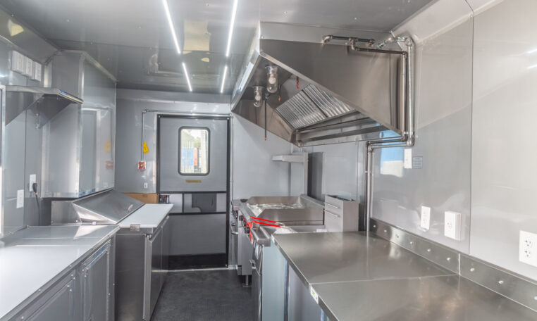8.5×26 Fully Loaded Food Trailer – Mobile Kitchen Concession Trailer - Image 17